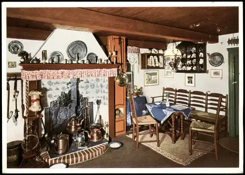 Norderney Alt Norderneyer Fischerhaus Heimatmuseum Nordseeheilbad 1960