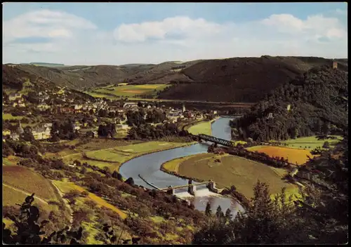 Ansichtskarte Nassau (Lahn) Panorama-Ansicht, Lahn Tal 1975