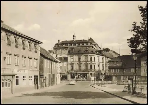 Ansichtskarte Stadtroda Ernst-Thälmann-Platz 1976/1974