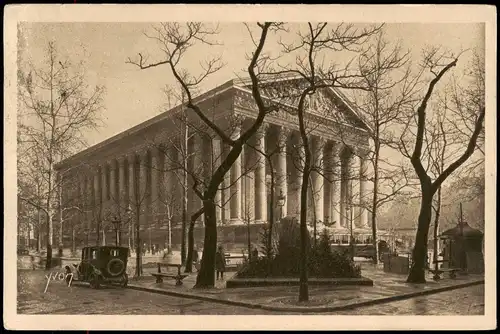 CPA Paris Église de la Madeleine 1927