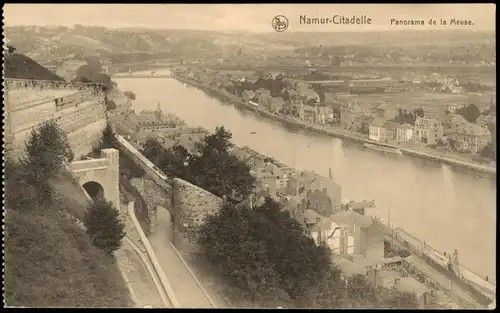 Namur Namen   la Meuse 1915   1. WK Feldpost gelaufen (Stempel der IV. Armee)