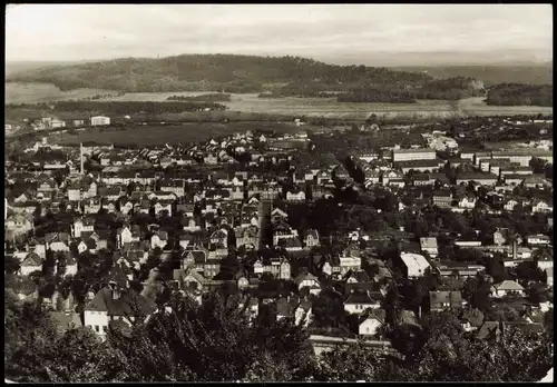 Ansichtskarte Blankenburg (Harz) Panorama-Ansicht zur DDR-Zeit 1984/1981