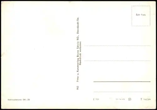 Ansichtskarte Oybin DDR Mehrbildkarte mit 4 Ortsansichten 1959