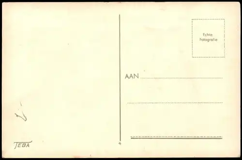 Postkaart Groningen Martinitoren, Vogelschau-Perspektive 1940