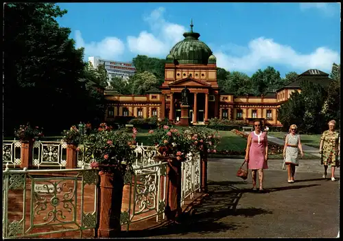 Bad Homburg vor der Höhe Kaiser Wilhelms Bad und Kaiserbrunnen 1980