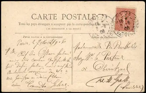 CPA Paris Place de la Republique 1906