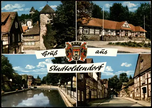 Ansichtskarte Stadtoldendorf Mehrbild-AK mit Ortsansichten 1975