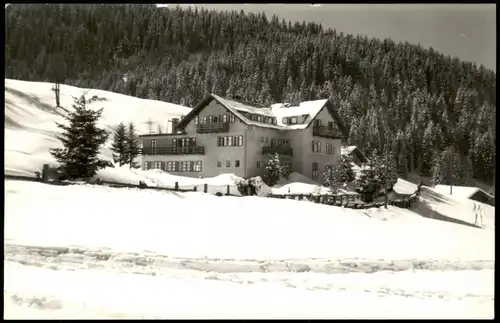 Wolkenstein in Gröden Selva di Val Gardena Berghütte im Winter# 1962