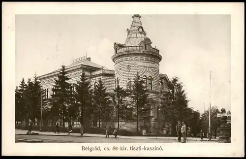 Belgrad Beograd (Београд) Belgrád, cs. és kir. tiszti-kaszinó. 1929