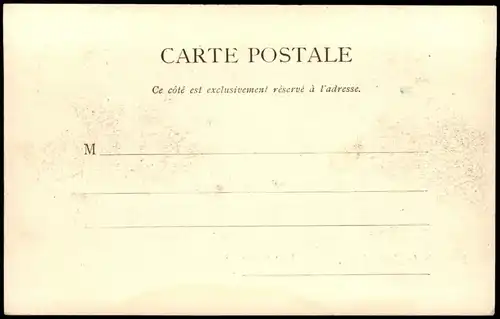 Postcard Monte-Carlo Wandgemälde Salle de Concert 1909