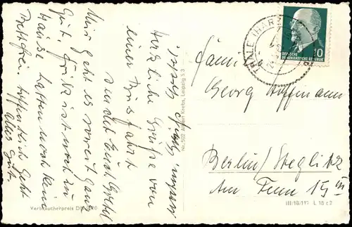 Thale (Harz) Hubertusstraße (Thale am Harz), gel. 1958 1955/1962