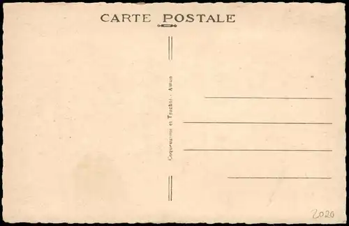CPA Autun Le Grand Séminaire. - Façade Nord 1932