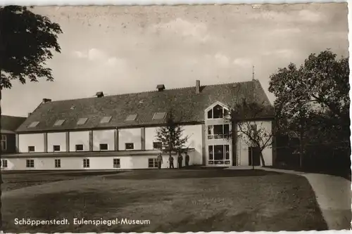 Ansichtskarte Schöppenstedt Eulenspiegel-Museum 1962