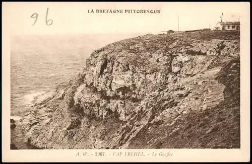 CPA Saint-Malo Cap Fréhel, Le Gouffre 1926