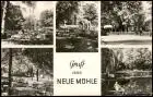 Ansichtskarte Neue Mühle-Königs Wusterhausen Neue Mühle, Mehrbild 1957