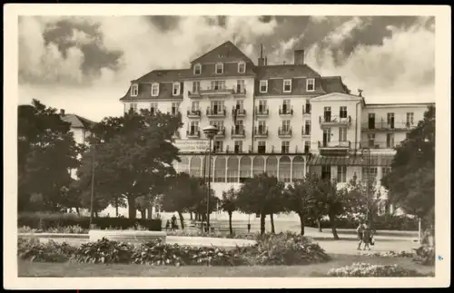 Ansichtskarte Heringsdorf Usedom FDGB-Erholungsheime 1955