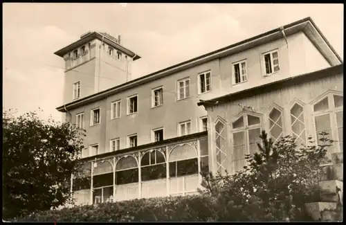 Ansichtskarte Göhren (Rügen) Ferienheim Ernst-Thälmann 1961