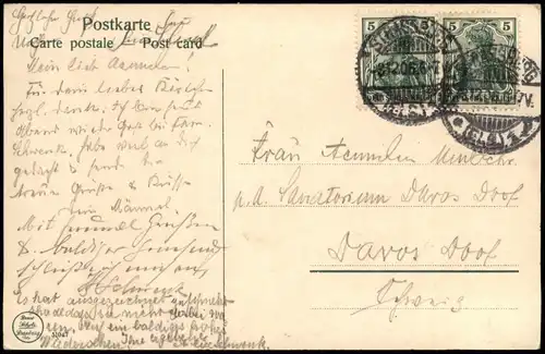 CPA Straßburg Strasbourg Kathedrale 1906