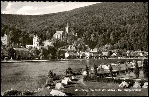 Ansichtskarte Miltenberg (Main) Stadt, Campingplatz 1959