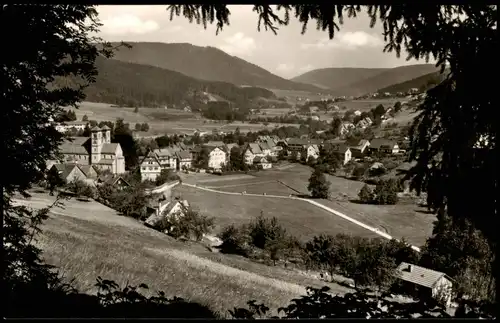 Klosterreichenbach-Baiersbronn Stadtpartie 1967  gel. Sonderstempel