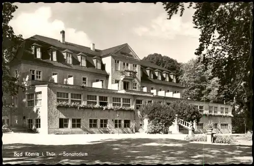 Ansichtskarte Bad Köstritz Sanatorium 1959