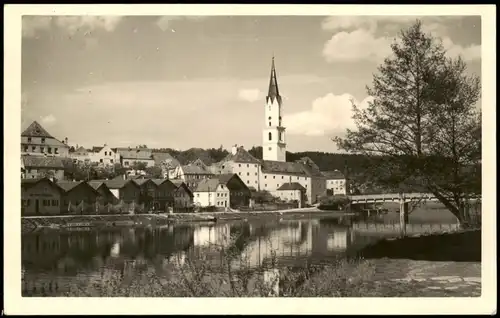 Foto Vilshofen an der Donau Stadt 1953 Privatfoto