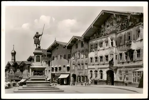 Ansichtskarte Bad Tölz Marktstrasse 1953