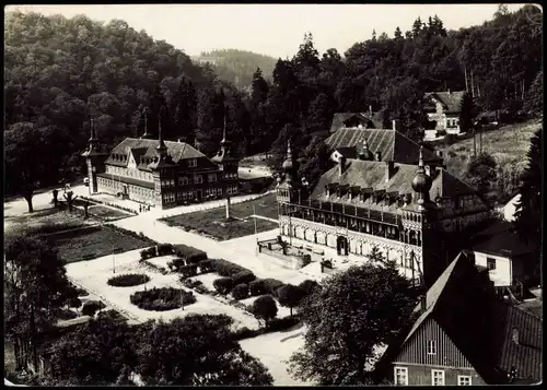 Ansichtskarte Alexisbad-Harzgerode Blick auf den Ort 1962