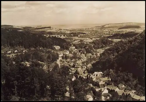 Ansichtskarte Bad Thal (Thüringen)-Ruhla Blick über die Stadt 1965