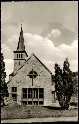 Ansichtskarte Bad Orb Evangelische Kirche 1961