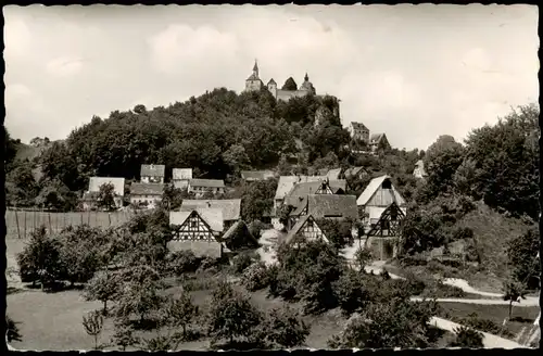 Ansichtskarte Hohenstein-Kirchensittenbach Burg Hohenstein 1964