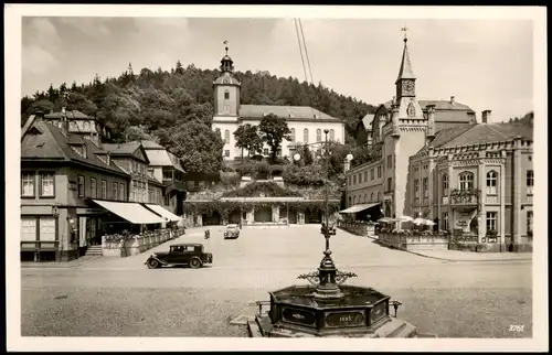 Ansichtskarte Leutenberg Marktplatz 1968