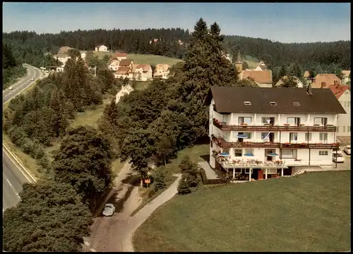 Ansichtskarte Kniebis-Freudenstadt CAFÉ GÜNTER - Hotel garni 1975