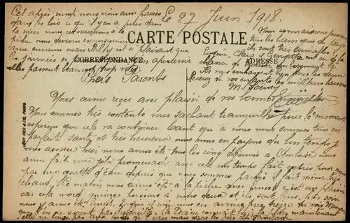 CPA Amboise Les Ponts sur la Loire. 1918