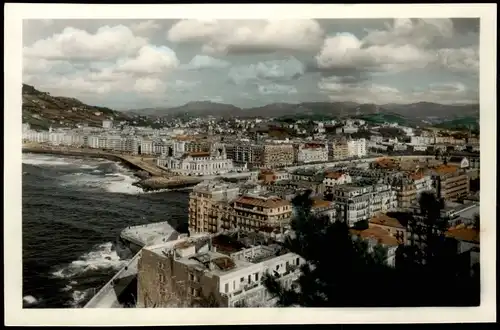 Postales San Sebastian Donostia / Donosti Stadtblick, Colorfotokarte 1963