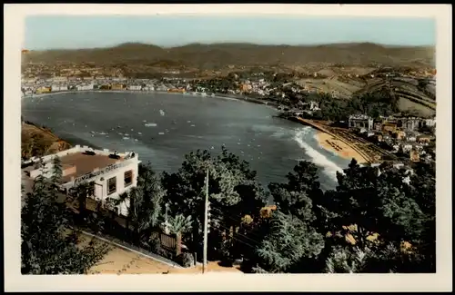 San Sebastian Donostia / Donosti Vista desde el Monte Igueldo 1965