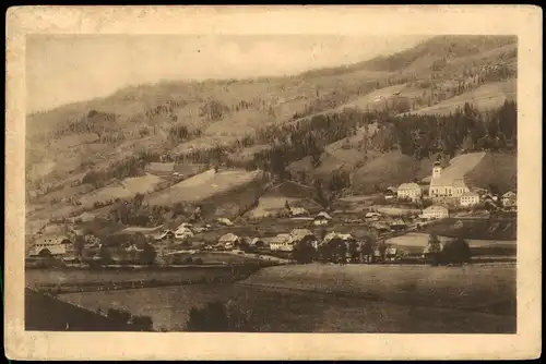 Ansichtskarte Ranten Sommerfrische Ranten bei Murau Obersteiermark 1920