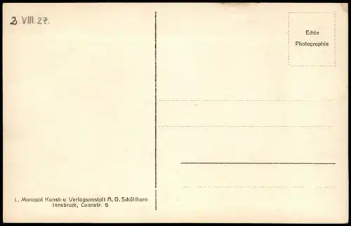 St. Wolfgang Salzkammergut Ausblick Gasthof Schafbergalpe  Salzkammergut 1930