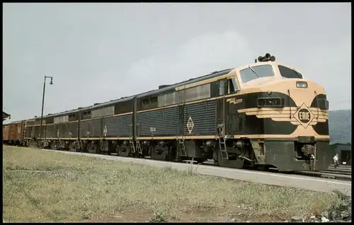Ansichtskarte  ERIE 750 Eisenbahn Zug Railway USA Amerika 1959
