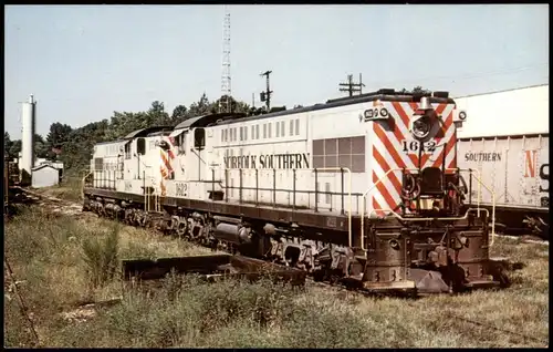 NORFOLK SOUTHERN 1612 in Raleigh N.C. Eisenbahn Railway USA Amerika 1969