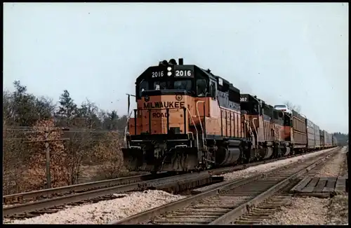 MILWAUKEE ROAD 2016 & 2007 Eisenbahn Railway Zug USA Amerika 1981