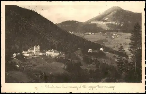 Ansichtskarte Semmering Panorama-Ansicht Maria Schutz am Semmering 1936/1935