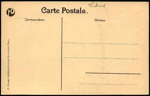 Postkaart Brüssel Bruxelles Maison des Corporations (Grand Place) 1910