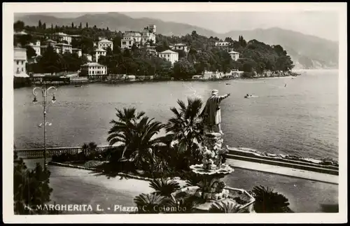 Santa Margherita Ligure Santa Margaita MARGHERITA L. Piazza C. Colombo 1930