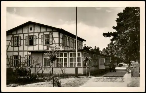 Ansichtskarte Zempin FDGB Ferienheim 1954