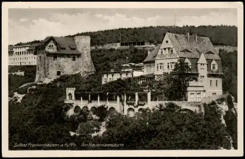 Ansichtskarte Bad Frankenhausen Am Hausmannturm - Restaurant 1959