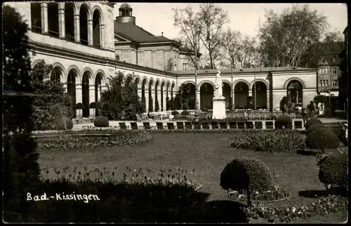Ansichtskarte Bad Kissingen Kuranlagen 1937