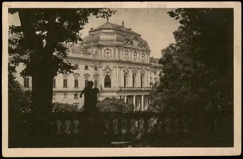 Ansichtskarte Würzburg Residenzschloß 1928