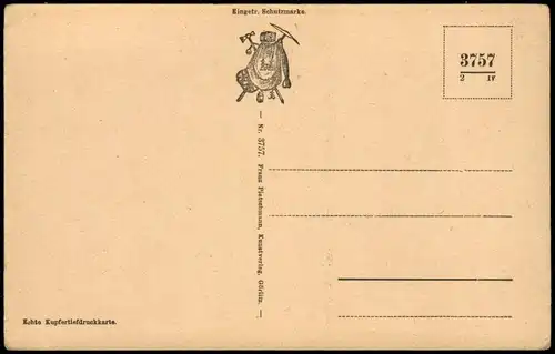 Ansichtskarte Oybin Burg und Klosterruine 1928