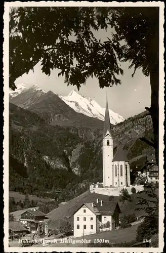 Heiligenblut am Großglockner Panorama-Ansicht, Ortspanorama 1940